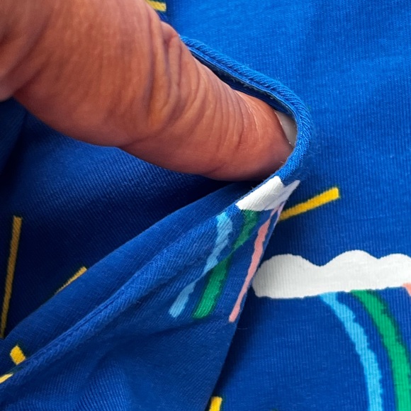 Hanna Andersson Rainbow Print Swing Dress NWT - Picture 7 of 8